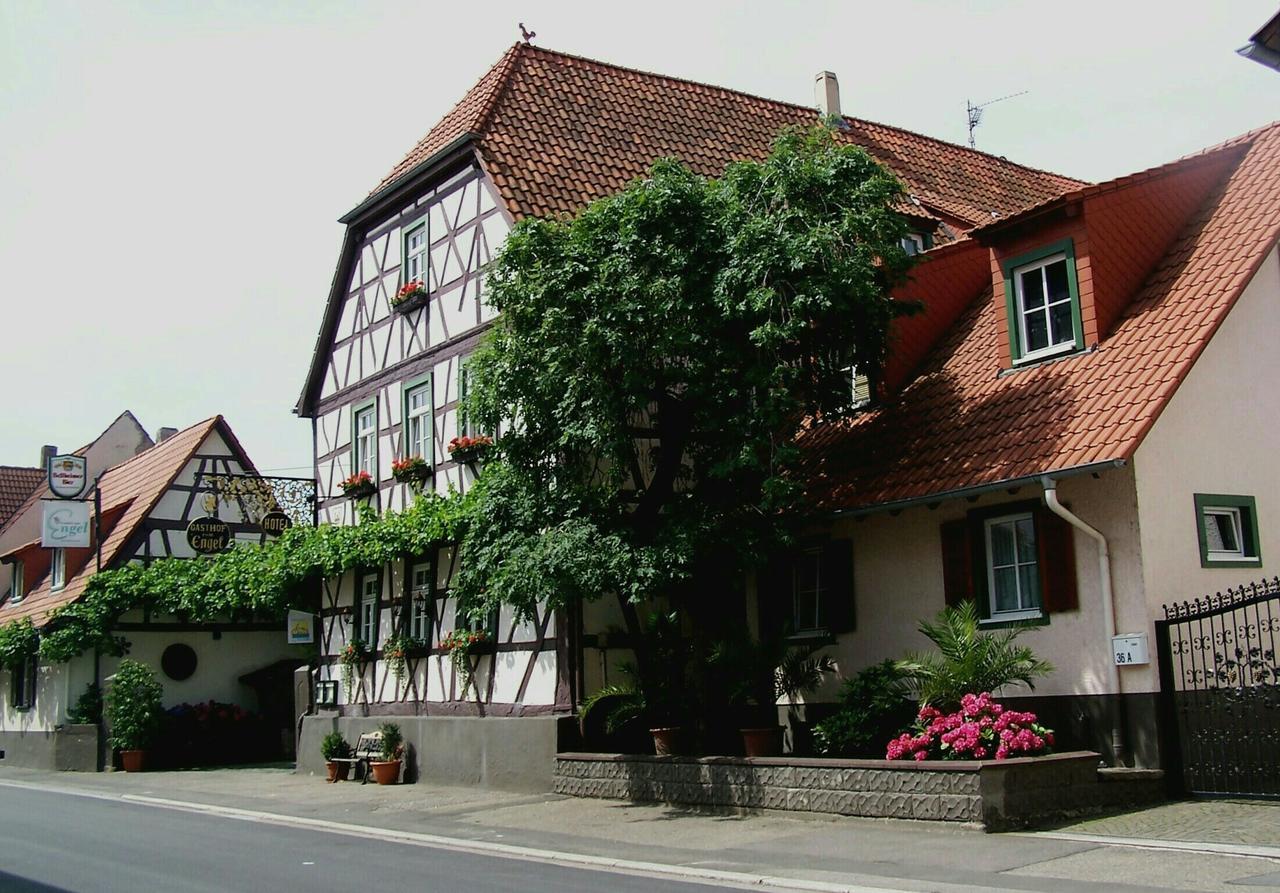Hotel Zum Engel In Speyer - Roemerberg Berghausen  ภายนอก รูปภาพ